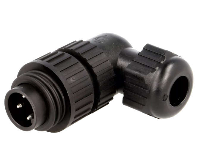 R/A INDUSTRIAL POWER PLUG CA IP66 BLACK SCREW 3+PE 10A 230V 934128100 CA 3 W LS