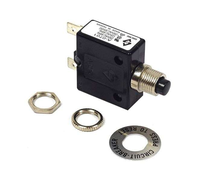 CIRCUIT BREAKER P/MNT 250VAC 5A M11 RND NUT ST-2-5A