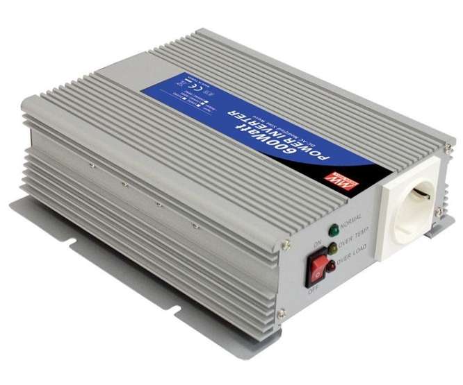 INVERTER DC-AC I=12V O=220VAC 600W MSW A301-600-F3