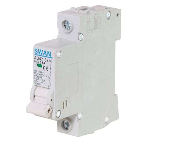 CIRCUIT BREAKER 3KA C-CURVE 1P 1A CB-AD47M-3101