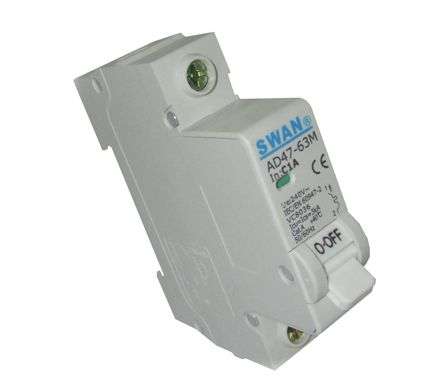 CIRCUIT BREAKER 3KA C CURVE 1P 16A  CB-AD47M 3116