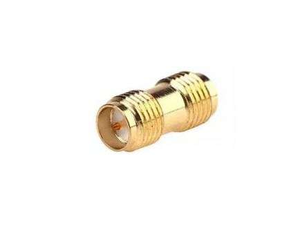 ADAPTER SMA-SOCKET(REVERSE) TO SMA-SOCKET(NORMAL), GOLD 181133