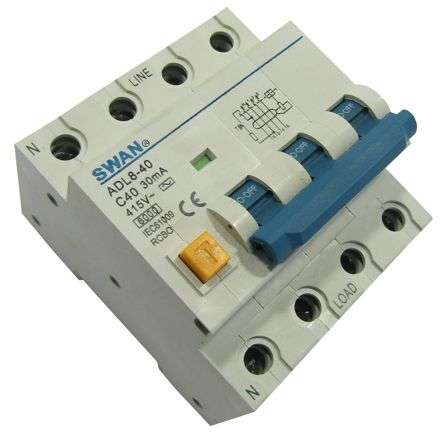 EARTH LEAKAGE 3P+N 32A ADL8-40 6432