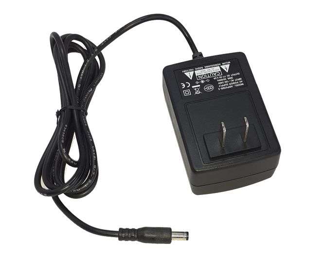 POWER SUPPLY W/M I=220 O=5V @ 4A 2.1mm 26B-5-US