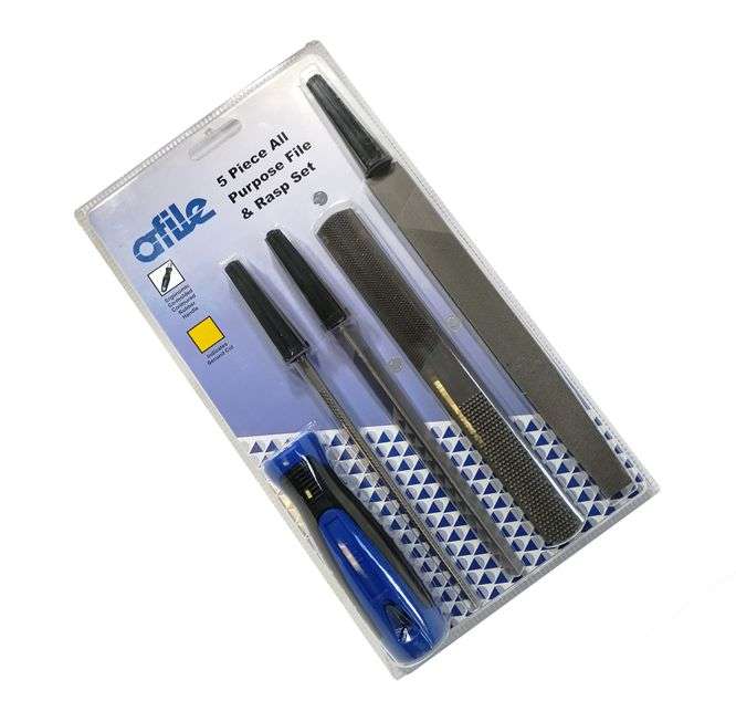 FILE SET 5PC BLISTER PACK AFT2398