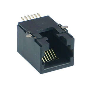 SOCKET RJ12 SMD Low profile AJ-021-2SMD-6-D-R4
