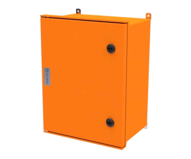 ENCLOSURE ORANGE W/HINGED DOOR 250X350X200mm ALL-003/O