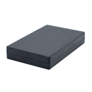 PLASTIC ENCLOSURE BLACK 107x174x29 :14M3537 AP-4 BLACK