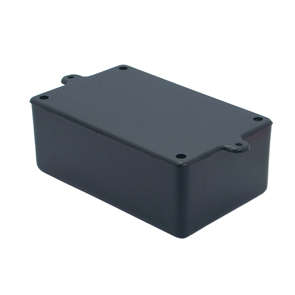 ENCL.BLACK FLG 134x85x52 AP-A4  AP-A4-BLACK