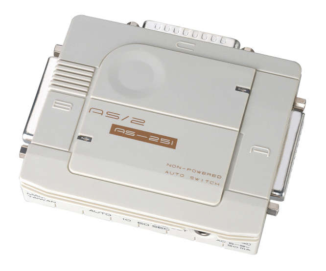 SWITCH BOX AUTO 2W 3xDS25 SOCKET AS-251P