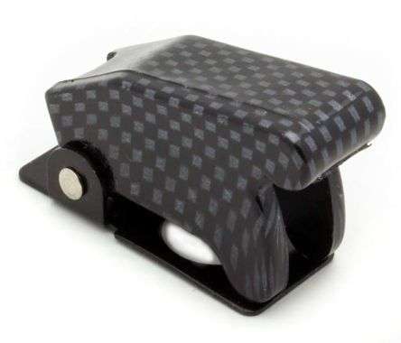 CARBON SAFETY COVER FOR ILLUMINATED SWITCH  SAC-01-CF / 180119