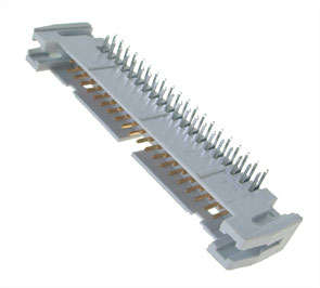 HEADER R/A 50W 2.54 NO/LATCH AWH 50A-0202-T