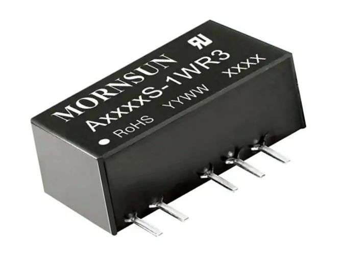 DC-DC CONVERTER SIL I=12 O=+/-12 1W A1212S-1WR3 *A*
