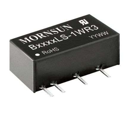 DC-DC CONVERTER PCB SIL I=5V O=5V 0A2 B0505LS-1WR3