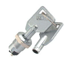 SWITCH KEY LOCK M12 2T 2KP 90D B0812