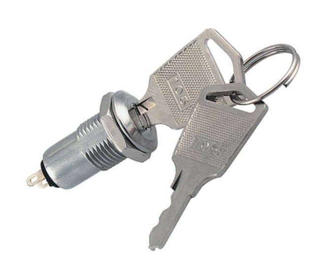 SWIT KEY LOCK MINI FLT 1P D=10 B0840