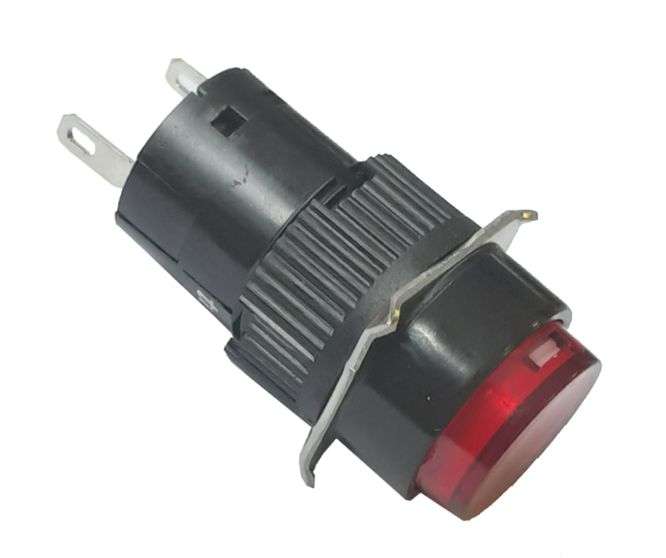 INDICATOR RED 220V D=16 RND B1870B