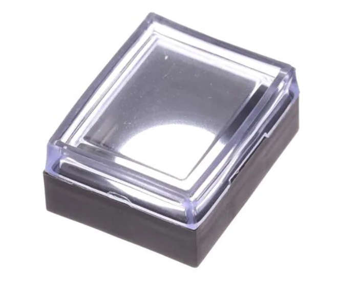 CLEAR SQUARE COVER FOR SWITCH 16mm SQR P/BUTTON SWITCH B1891