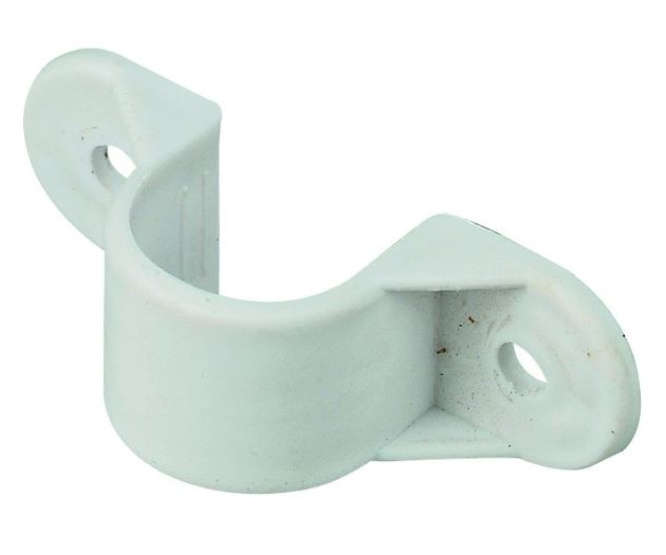 CONDUIT SADDLE / CLAMP IN PVC 25MM B196D
