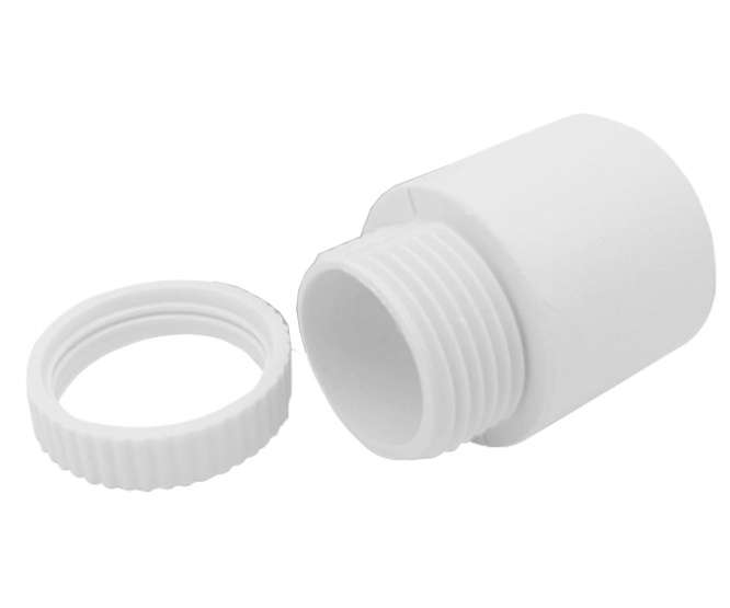 20mm PVC SOCKET LOCKING ADAPTOR GLAND B217D