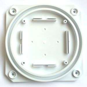BASE WHITE LED LIGHT FIXTURE 150x150x15mm LBWLM BASE-WT-WT-LEN