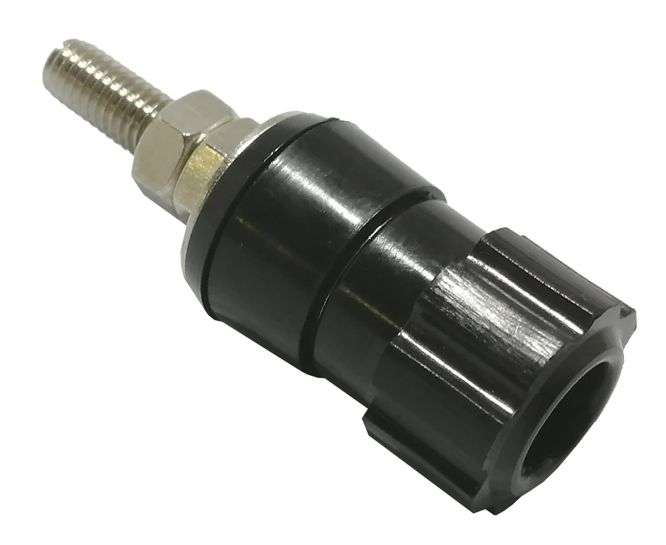 BANANA POST 4mm BLACK JS-1113-BLACK