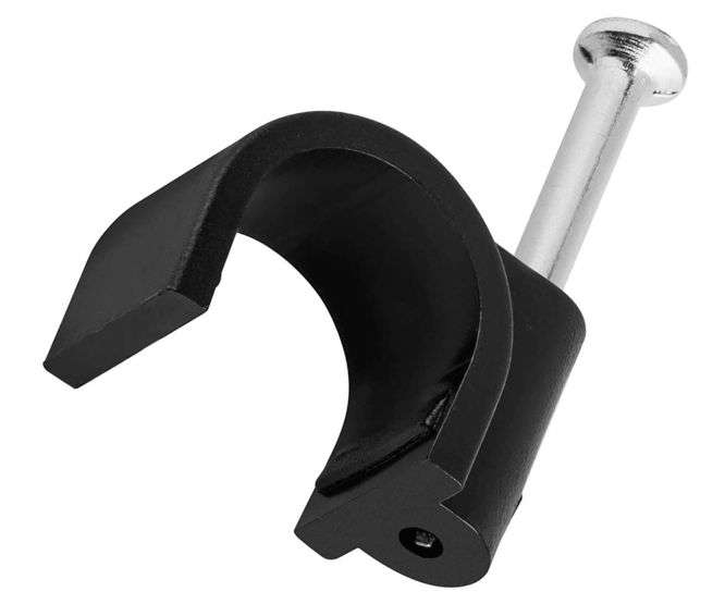 CIRCLE NAIL IN SADDLE 10mm BLACK - DEBULK CC-R10-BLACK
