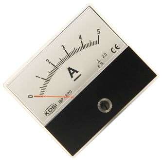 PANEL AMMETER 60x70x53 5ADC BP-670DC5A
