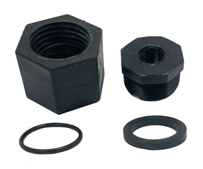 50mm REDUCING BUSH INCLUD. O-RING & GASKET 20mm TREAD BSP50