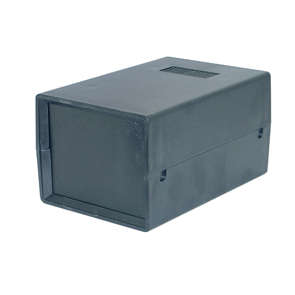 PLASTIC ENCLOSURE BLACK 4PC 120x 78x 65 BX1915-BK / PB203