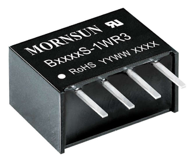 DC-DC CONVERTER SIL IN=12V OUT=15V 0A067 B1215S-1WR3