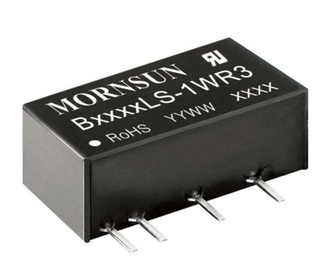 DC-DC CONVERTER, SIL I=24 O=12 0A08 B2412LS-1WR3