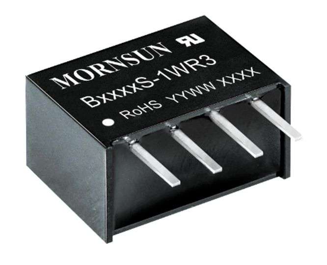 DC-DC CONVERTER SIL I=12 O=05 0A2 1W B1205S-1WR3