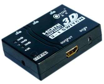 HDMI switcher 1080P 3D/4K HD 3-1 C-SW3-1P