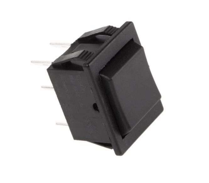 ROCKER SWITCH P/MOUNT DPDT 16A 250V C1572ALAAA