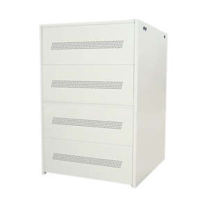 STEEL BATTERY CABINET 32x100A 78x88x119 C32 - NO LEADS
