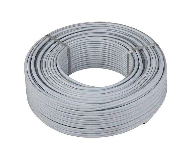 SIGNAL CABLE SCREENED 2C 0.5MM2 - 100m/ROLL H121P50-GY