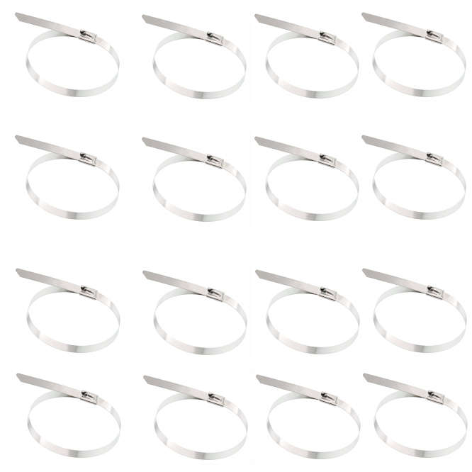 STAINLESS STEEL CABLE TIE 4.6x300mm - 100/BAG 4.6*300mm