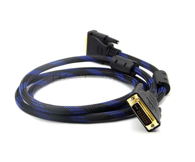 LEAD DVI 24+5 PLUG-PLUG 1.8M BLACK DVI24+5