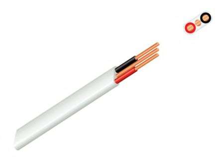 SURFIX MAINS CABLE FLAT 2.5mm2 2C+EARTH GTEC2.5KO2CSWWGC1