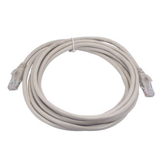 CAT5E UTP NETWORK LEAD RJ45-RJ45 GREY 1:1 5M CAT5E-5M