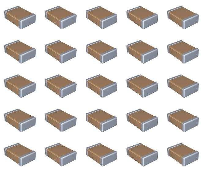 CERAMIC CAPACITOR M/L X7R SMD 1812 0.47uF 10% - 1K/BAG 2225B474K500S-1KBP