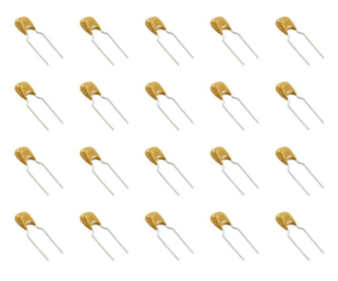 CERAMIC CAPACITOR DISC M/L Y5V 100nF 50V P=7.5mm - 1K/BAG A-104Z17Y50PF2