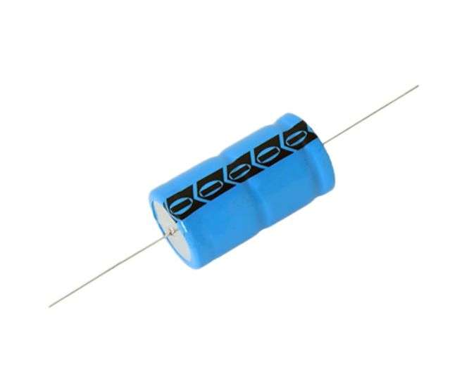ELECTROLYTIC CAPACITOR AXIAL 2200uF 63V 85-D 23x42mm E.CAP2200UF63V 23x42