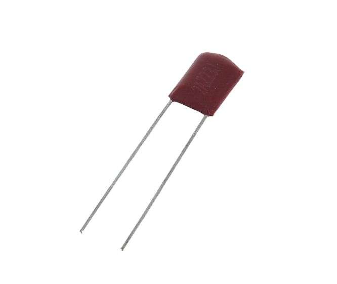 POLYESTER FILM CAPACITOR 5.6nF 100V P=5mm PCAP0.0056UF100V