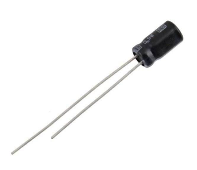 CAP ELEC RAD 0.1uF 50V HT  EMROR1M50B 4x7