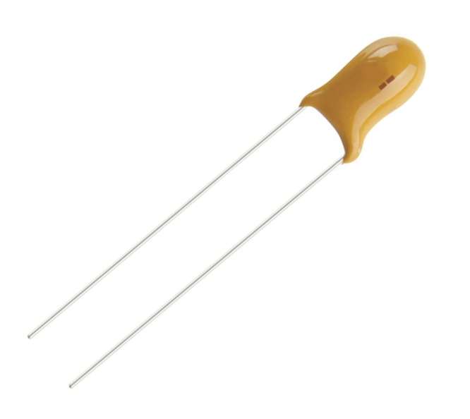 TANTALUM CAPACITOR BEAD 4.7uF 25V P=5mm MTAP4.7UF/25V/20%/P5