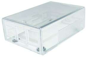 ABS ENCLOSURE FOR RASPBERRY PI B+ CLR CBRPP-CL