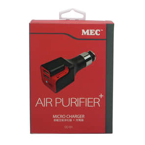 CHARGER USB 2A W/AIR PURIFIER CC-01 *D*