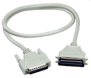LEAD DB25 PLUG TO 36W CENTRONICS PLUG1.5M P0625MM / CAB-38